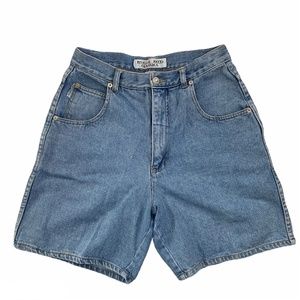 Vintage Bugle Boy Women's Mom Jean Shorts Classic